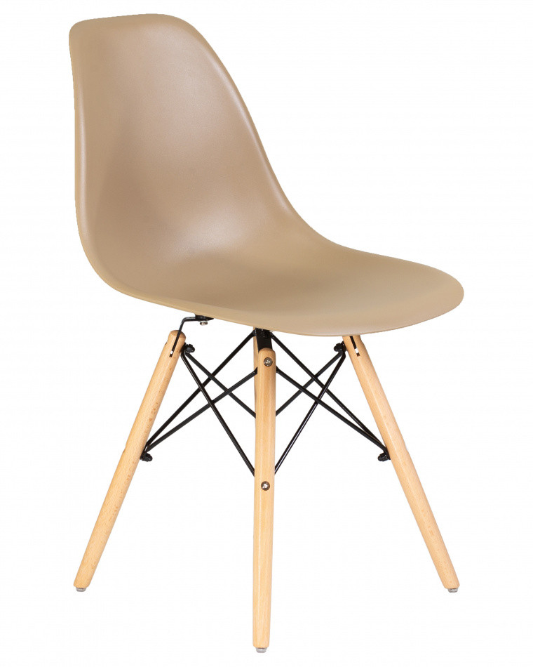 Стул eames dsw бежевый